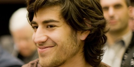 Aaron Swartz at a Creative Commons event.
