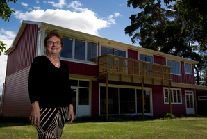 Trust chairwoman Gail Thomson hopes the former Hillary property will inspire students. Photo / Sarah Ivey