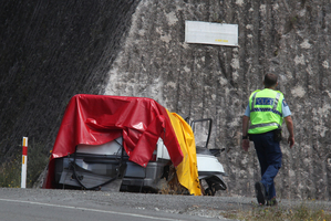 The 'happy-go-lucky' 46-year-old man died on SH36 when his van ploughed into a rock face. Photo / Joel FOrd