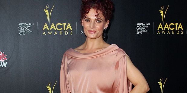 Danielle Cormack arrives at the 2nd Annual AACTA Awards. Photo / Getty Images