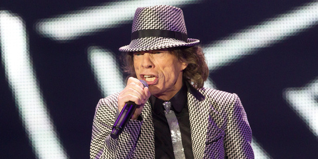 Mick Jagger of The Rolling Stones. Photo / AP