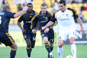 The Phoenix hosted David Beckham and the LA Galaxy in 2007. Photo / Herald on Sunday