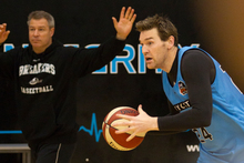 Breakers' forward Dillon Boucher says the Perth Wildcats have a point to prove.  Photo / Greg Bowker 