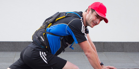 Air New Zealand pilot Mike Allsop plans to run seven marathons in seven days, in seven international destinations. Photo / NZ Herald