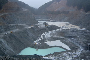 OceanaGold shares were up 3.82 per cent to $3.26. Photo / Grant Bradley