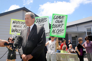 No one has ever described New Zealand First leader Winston Peters as boring, says Armstrong. Photo / Annette Lambly