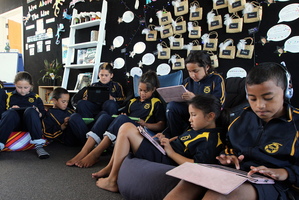 More and more schools see individual devices as necessary and some see parents benefiting too. Photo / APN