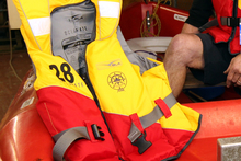 Only one of the two people rescued by the Coastguard was wearing a life jacket. File photo / APN Only one of the two people rescued by the Coastguard was wearing a life jacket. File photo / APN