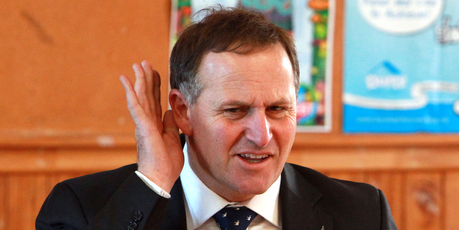 John Key need not just govern the country through a slump. Photo / Glenn Taylor