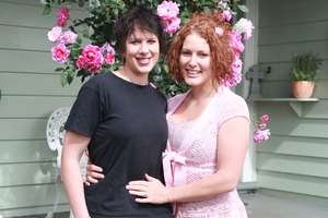 Jessie Foote, left, and Sarah Morris had a civil union three years ago. Photo / Northern Advocate