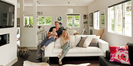 Shelley and Steven Ferguson in their home. Photo / NZH