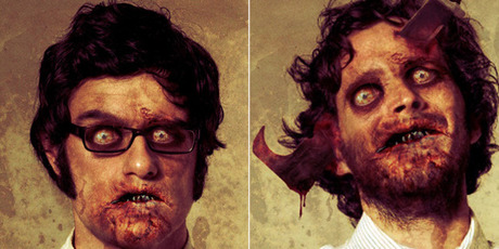 Flight of the Conchords after the zombie apocalypse.