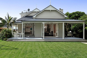 Karl Urban's family have upgraded to another Herne Bay home, this time a villa. Photo / Supplied