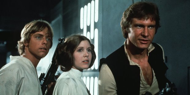 A scene from the movie Star Wars. Photo/supplied