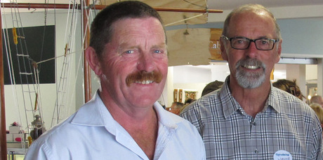 Far North District Councillor Steve McNally, (L) with Far North Mayor Wayne Brown. McNally has been given 10 days to come up with more than $800,000 or be bankrupted. Photo / Peter de Graaf