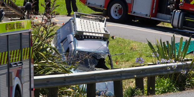 A man was killed when a train and car collided northwest of Auckland this morning. Photo / Chris Gorman