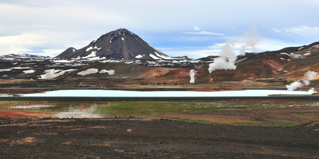 The barren landscape around Myvatn is testament to Iceland's geothermal activity. Photo / Thinkstock