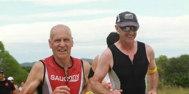 Whanganui Multisport Club member Allan Caird won the Tane (male) 60-64 race at the Hawkes Bay Ironmaori event in Napier on Saturday. Photo/Supplied