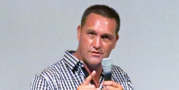 Richard Lewis, founder of the Grace Global Church, holds his first service at the Dream Centre.