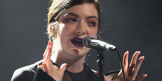 Lorde's become No. 1 in her own unique way. Photo/Getty