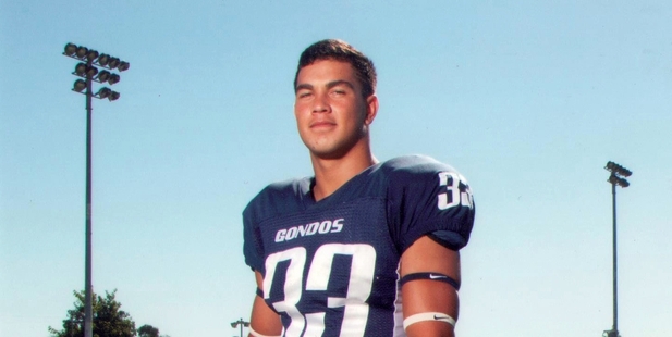 CALIFORNIA JAM: James Cherrington of Awanui made an impressive gridiron debut this year.PHOTO / SUPPLIED