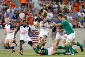 The United States Eagles look set to host the All Blacks in Chicago or Washington next year. Photo / Getty Images