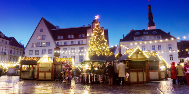 Christmas stalls in Tallinn's magnificently preserved medieval Old Town. Photo / Thinkstock