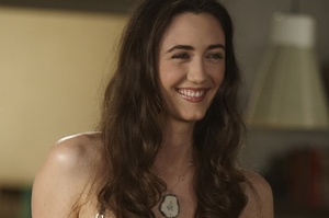 Madeline Zima during a happier time filming Californication.