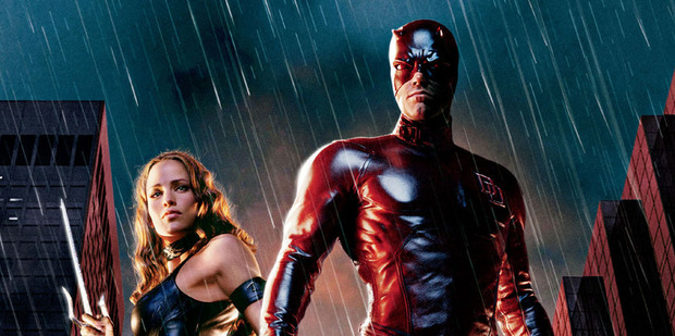 Ben Affleck as Daredevil in his 2003 flop Daredevil.