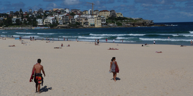 Try your hand at surfing at Sydney's iconic Bondi Beach. Photo / Megan Singleton