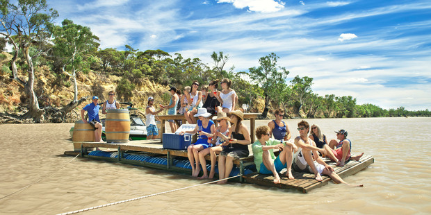 Caudo vineyard fun on South Australia's Riverland region. Photo/Supplied.