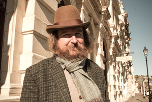 Bookbinder Michael O'Brien. Photo / Jason Burgess