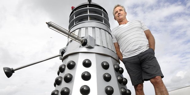 Omokoroa man Dave Logan's Dalek was a Trade Me sensation. Photo/George Novak.