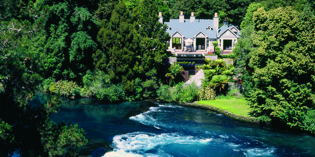 Taupo's Huka Lodge. Photo / Supplied