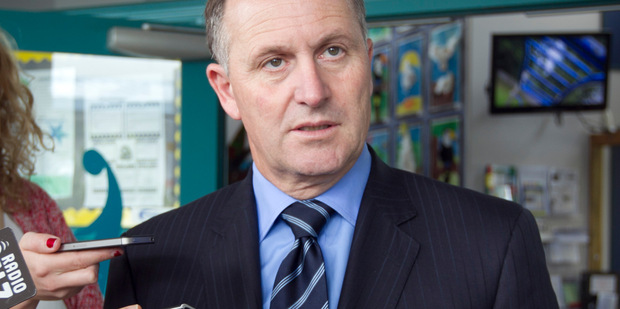 John Key has said that his Govt will give little attention to the result of the referendum, describing it as political stunt by Labour and the Greens. Photo / NZ Herald