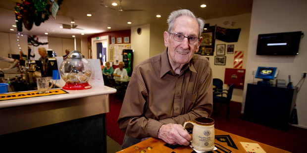 World War II war veteran Jack Linklater. Photo / Dean Purcell