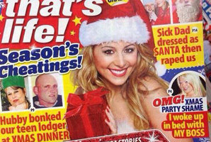 What Christmas is really about, according to That's Life magazine. (Via Stephen Fry on Twitter)