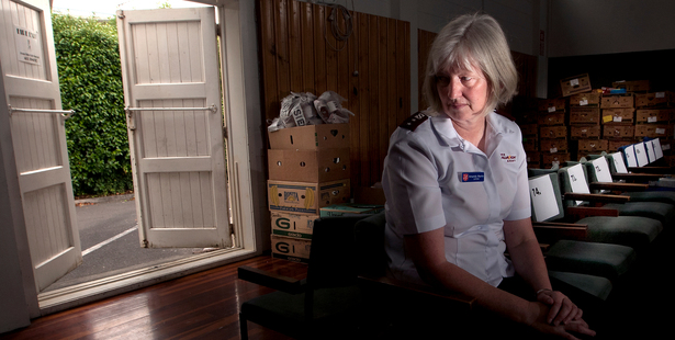 Amanda Martin from the Salvation Army.