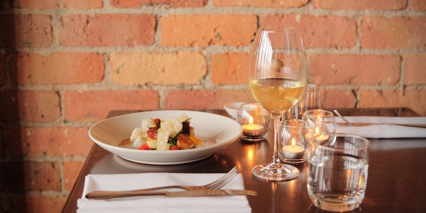 The scallops with chorizo entree at Pt Chevalier's Twisted Tomato is a dazzling blend of flavours. Photo / Jason Dorday