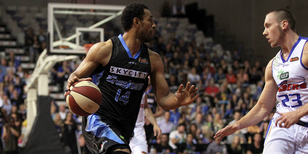 New Zealand Breakers forward Mika Vukona. Photo / Getty Images