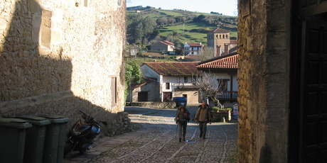 Hikers on El Camino - the pilgrims' road to Santiago de Compostela. Photo / Ewan McDonald