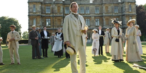 The cast of 'Downton Abbey'.