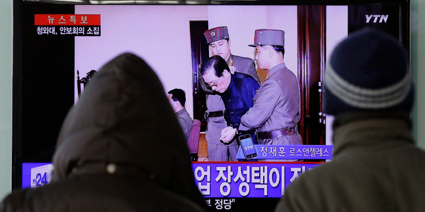 Jang Song-Thaek, once one of the most powerful men in the regime, was condemned as a traitor and shot. Photo / AP