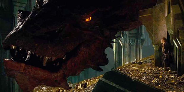 The dragon Smaug is possibly one of the most impressive parts of 'The Hobbit: The Desolation of Smaug'.