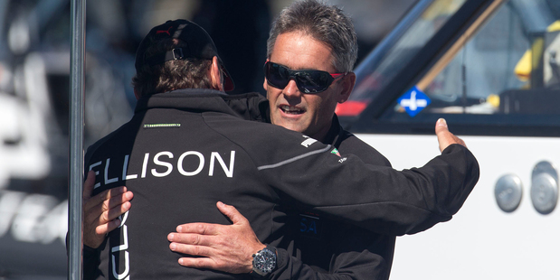 Russell Coutts has hinted it is likely a nationality clause will be reintroduced for the next America's Cup. Photo / Gilles Martin-Raget.