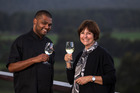 Pepper and Salt restaurant's executive chef Silas Masih and Judy Bailey. Pepper and Salt restaurant's executive chef Silas Masih and Judy Bailey.