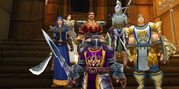 Spy agencies have been infiltrating the world of online gaming, after fears that they were being used by terrorists to communicate. Pictured - a screen grab from the popular World of Warcraft game.