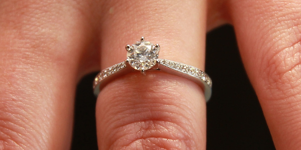 On Trade Me there were more than 300 engagement rings of which 46 were second-hand. Photo / John Borren