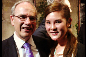 Len Brown and Bevan Chuang.