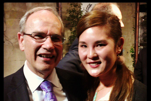 Mayor Len Brown and his mistress Bevan Chuang in a photo posted to Instagram. Photo / Instagram
